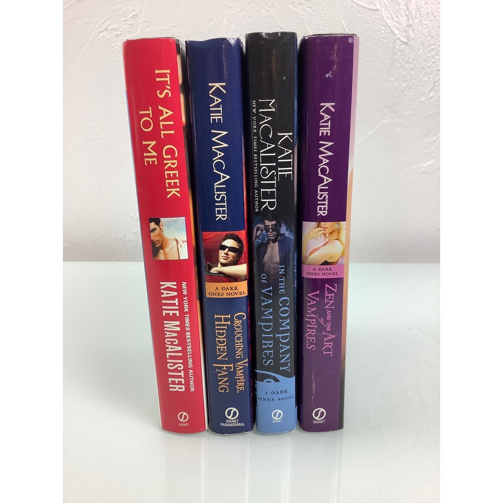 Katie MacAlister Vampire A Darks nest novel HC bundle of 4 books EUC - Picture 12 of 12